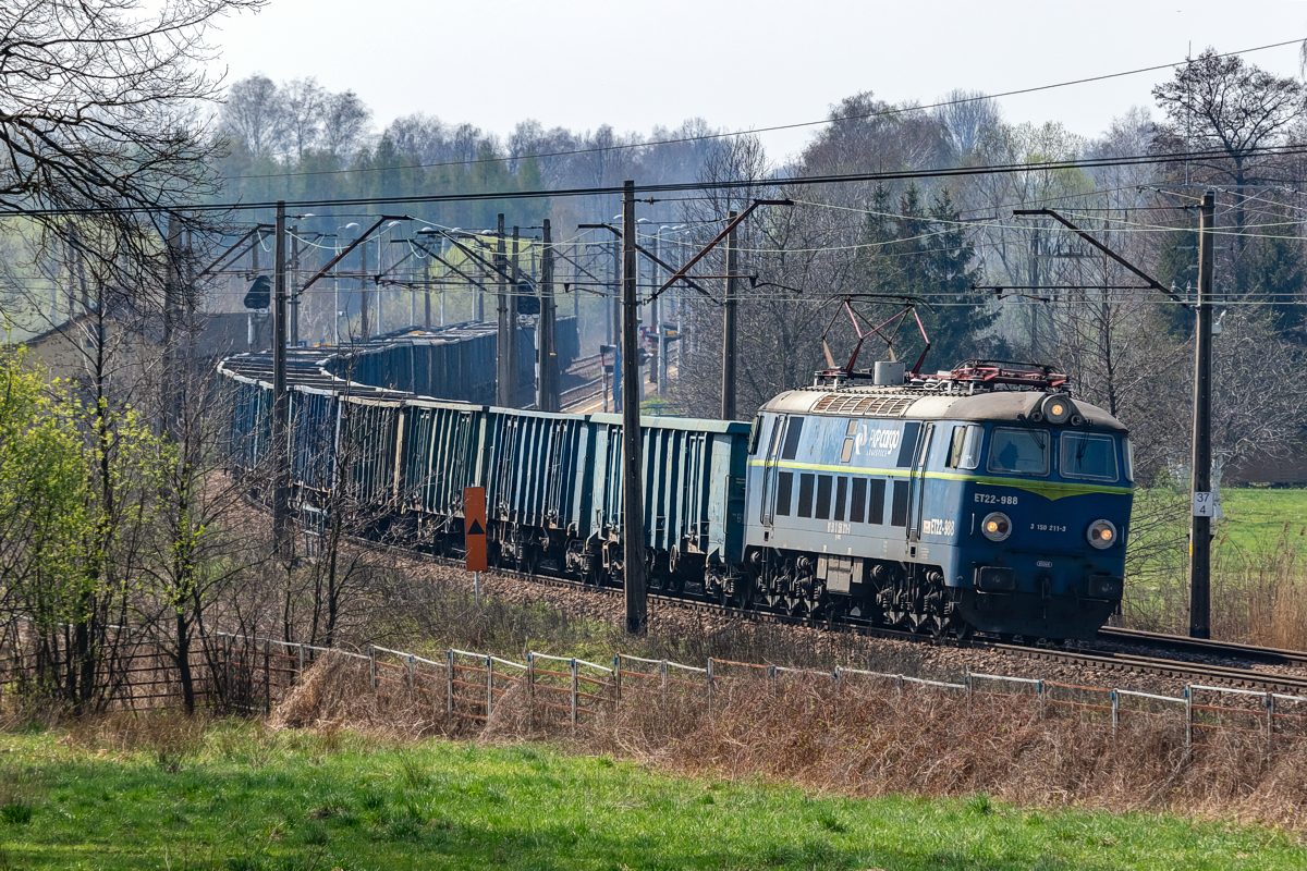 ET22-988: Jawiszowice Jaźnik - Brzeszcze Jawiszowice