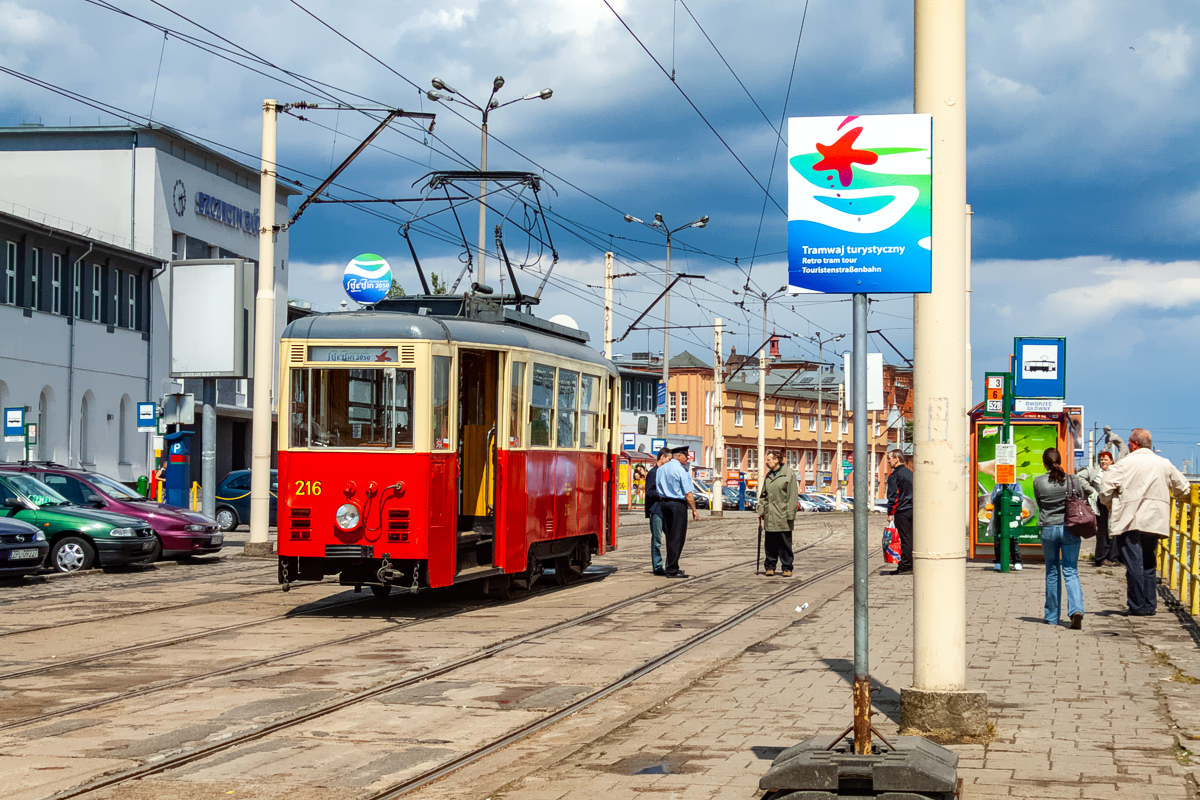4N #216: Szczecin, Dworzec Główny PKP 