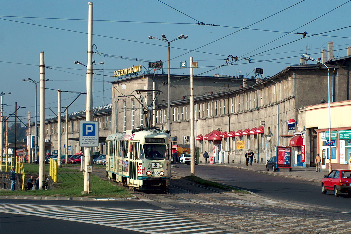 102Na #603: Szczecin, ul. Kolumba 