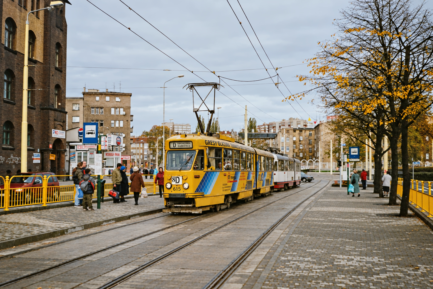 102Na #615+602: Szczecin, Rondo Giedroycia