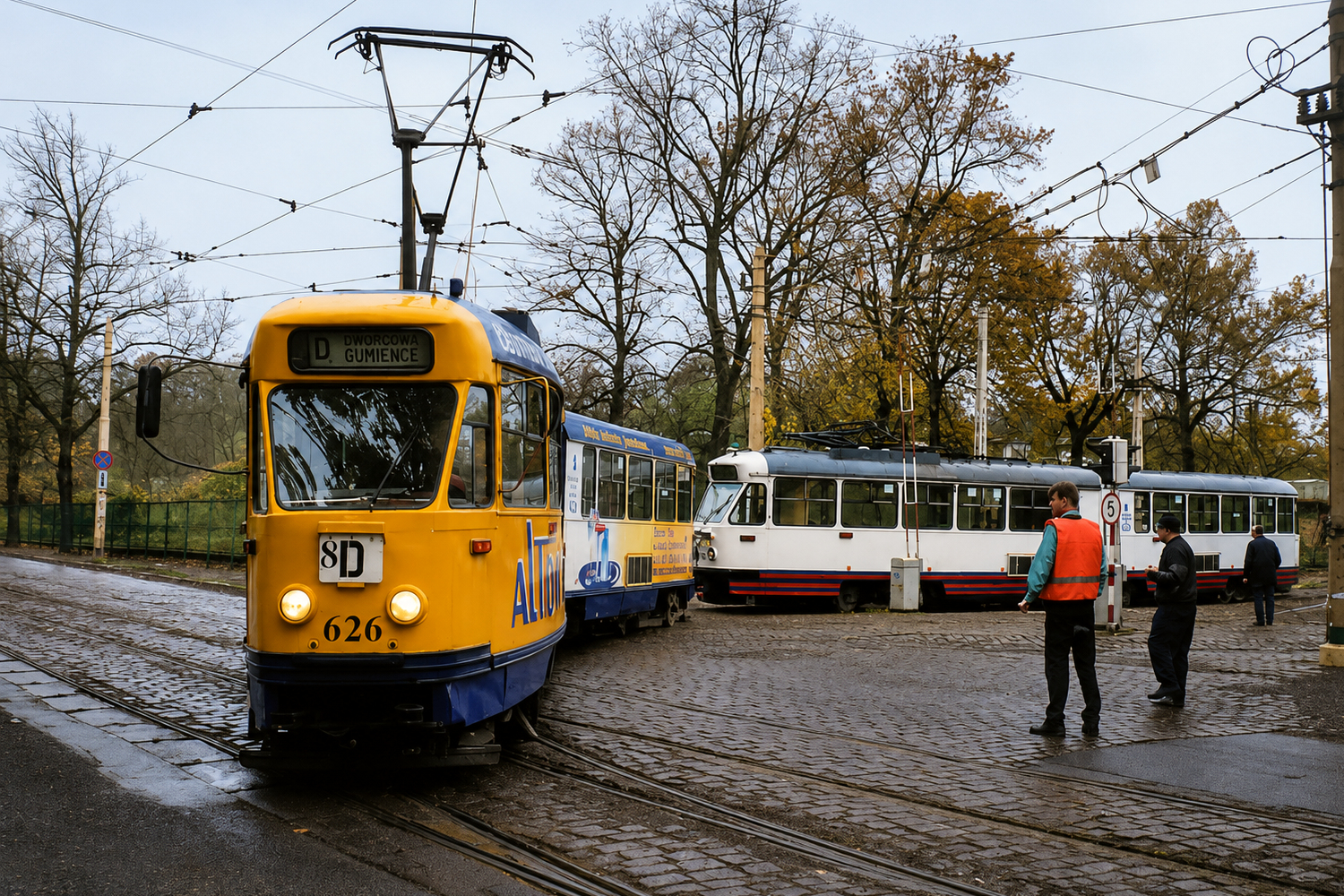 102Na #626+620: Szczecin, zajezdnia Niemierzyn
