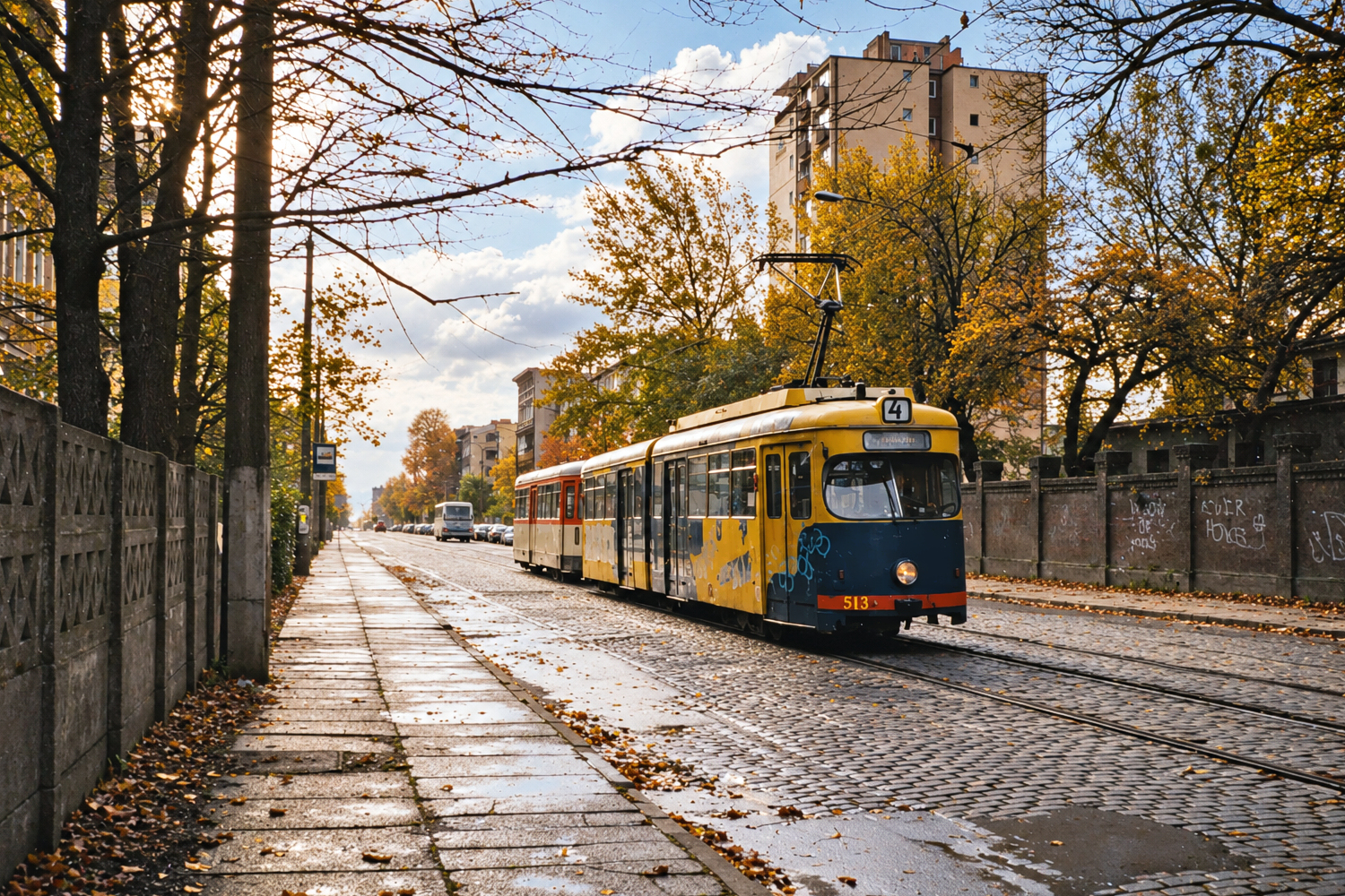 GT6 #513+553: Szczecin, ul. Potulicka