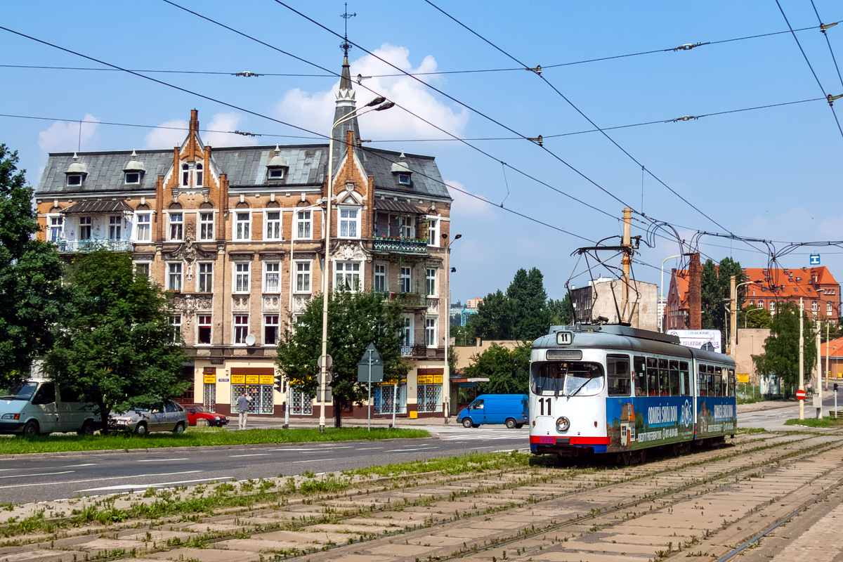 GT6 #910: Szczecin, ul. Firlika 