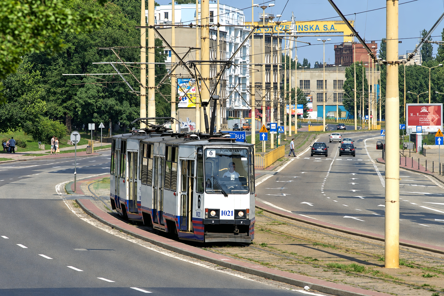 105Na #1021+1022: Szczecin, ul. Jana z Kolna