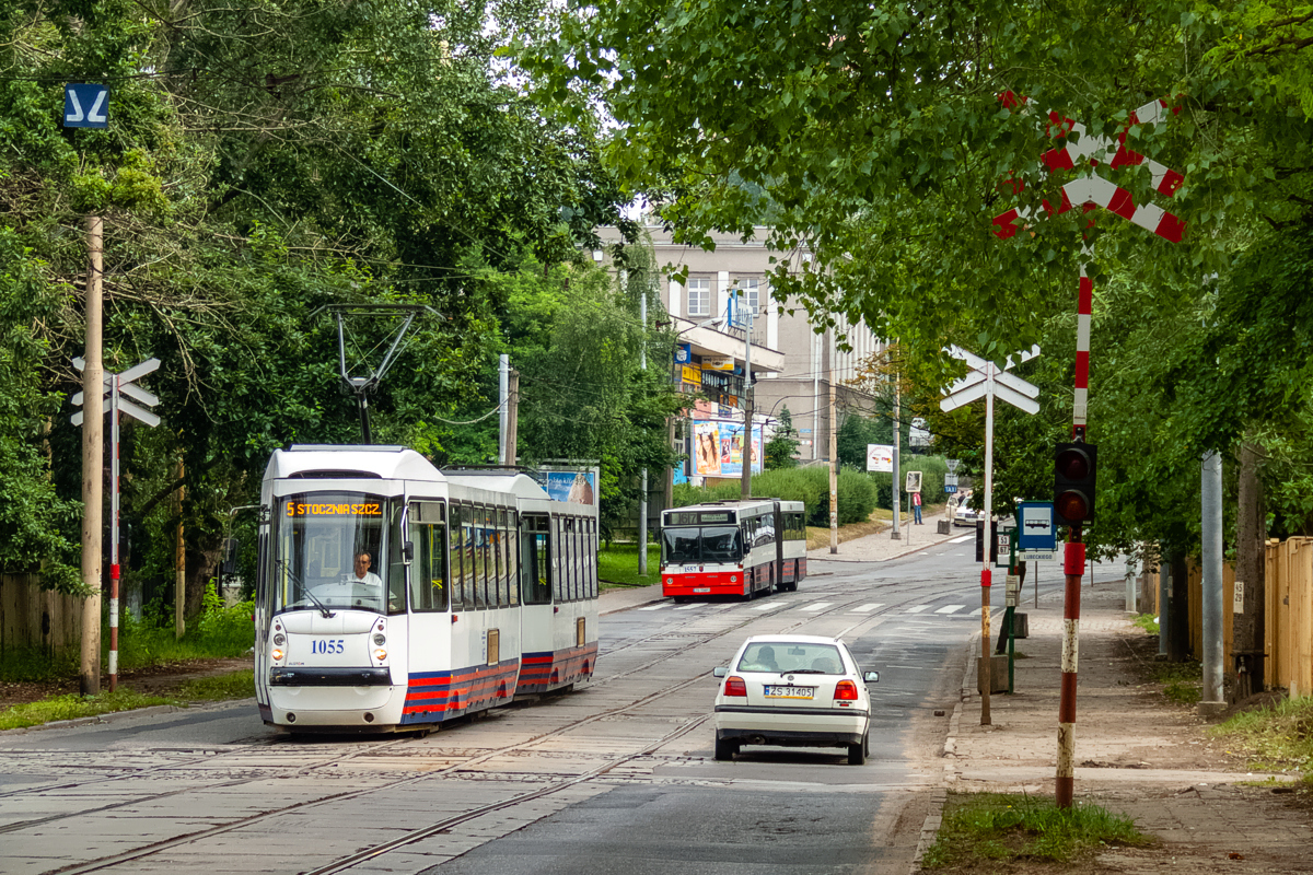 105N2k/2000 #1055+1056: Szczecin, ul. Stalmacha 
