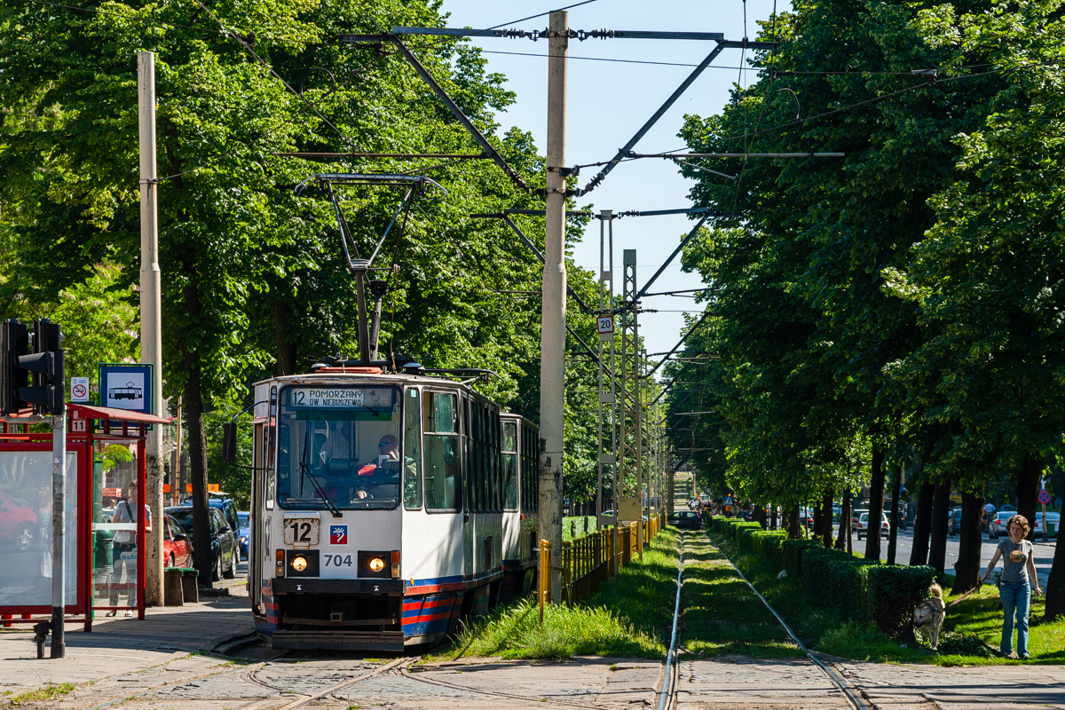 105N #704+703: Szczecin, al. Piastów 