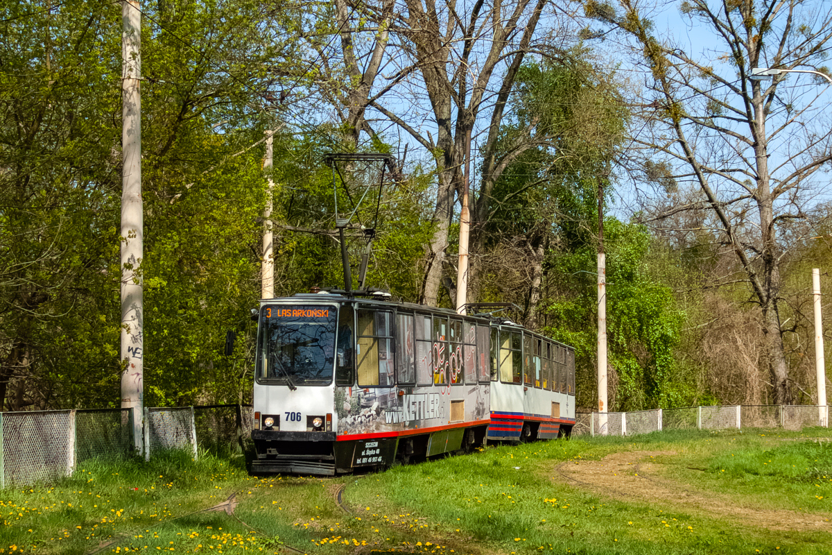 105N #706+709: Szczecin, pętla Las Arkoński 