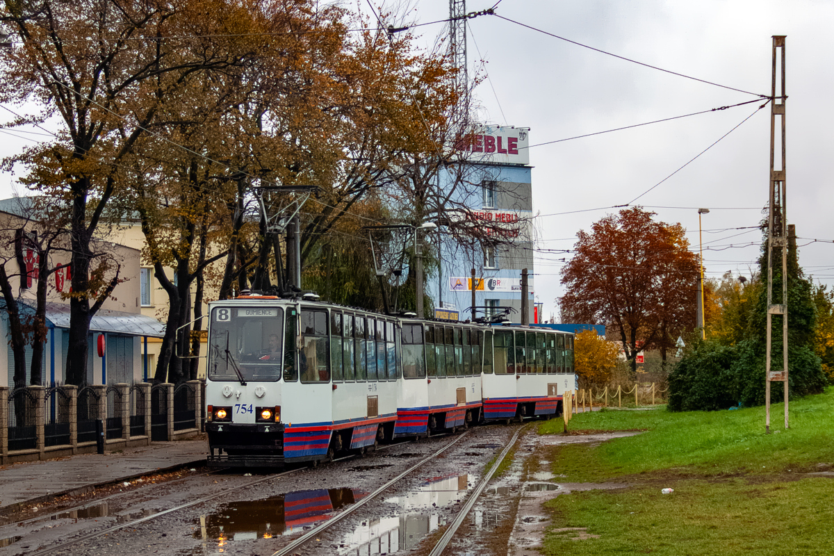 105Na #754+750+735: Szczecin, pętla Gumieńce 