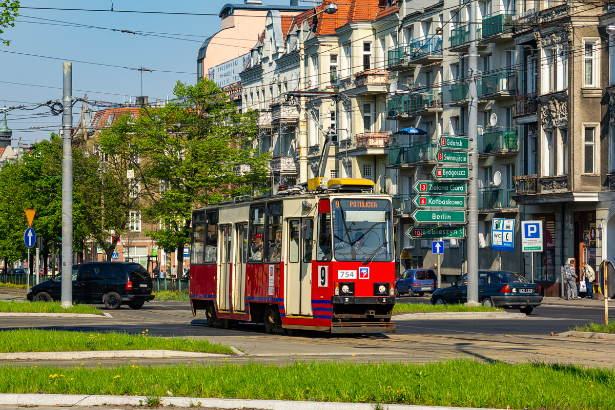105Na #754: Szczecin, plac Kościuszki 