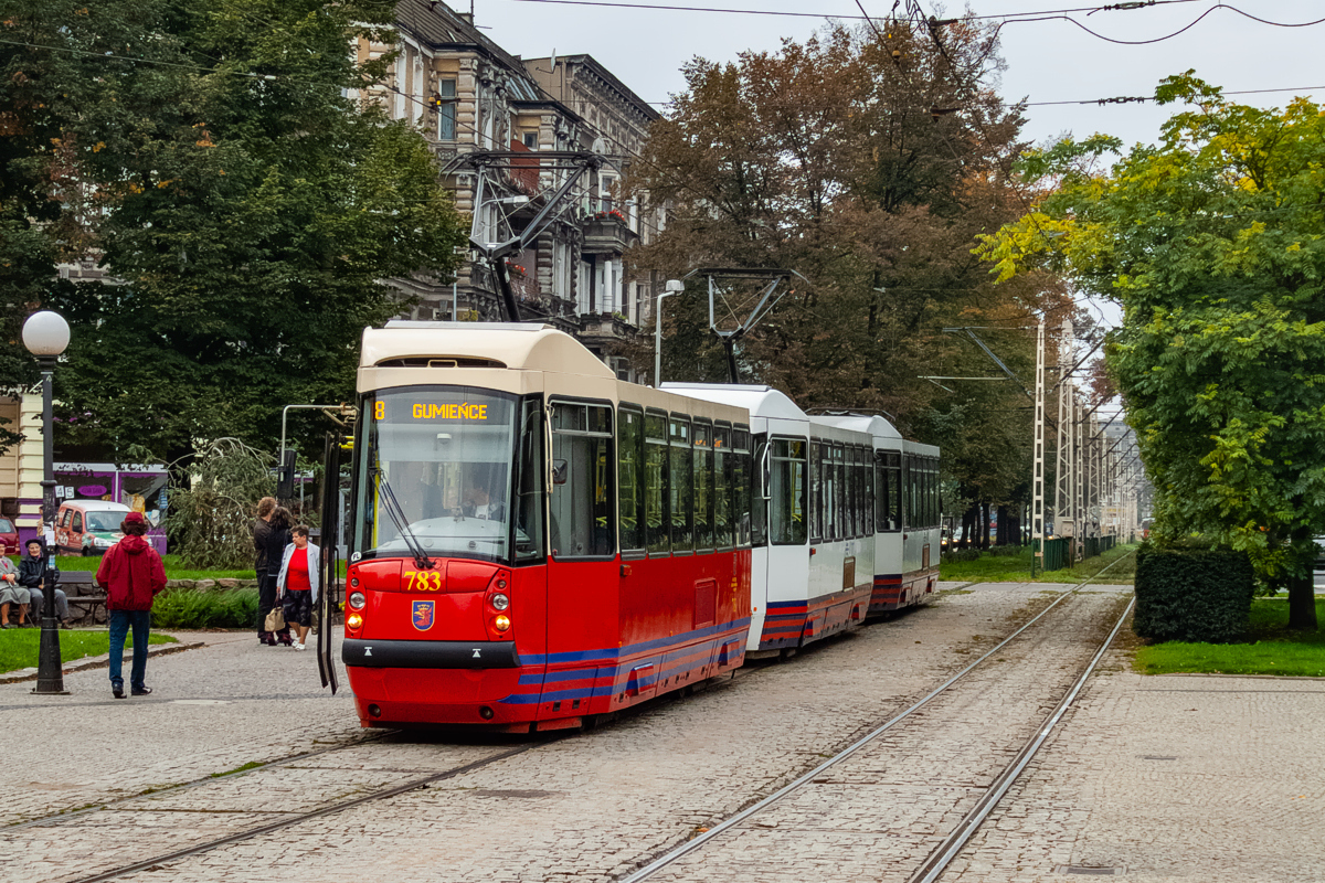 105N2k/2000 #783+787+788: Szczecin, pl. Grunwaldzki 