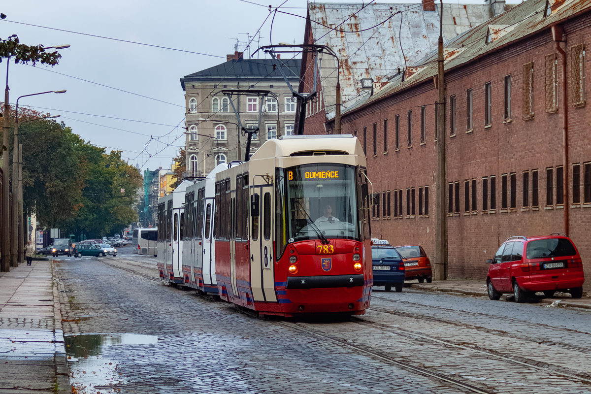 105N2k/2000 #783+787+788: Szczecin, ul. Potulicka 