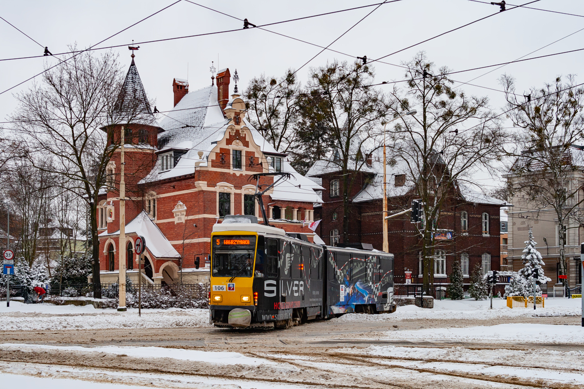KT4Dt #106: Szczecin, ul. Wawrzyniaka 
