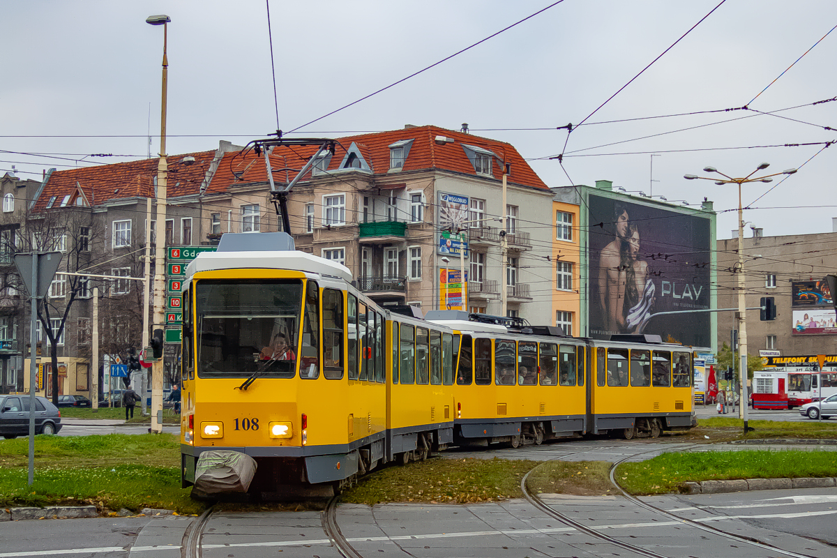 KT4Dt #108+109: Szczecin, Plac Kościuszki