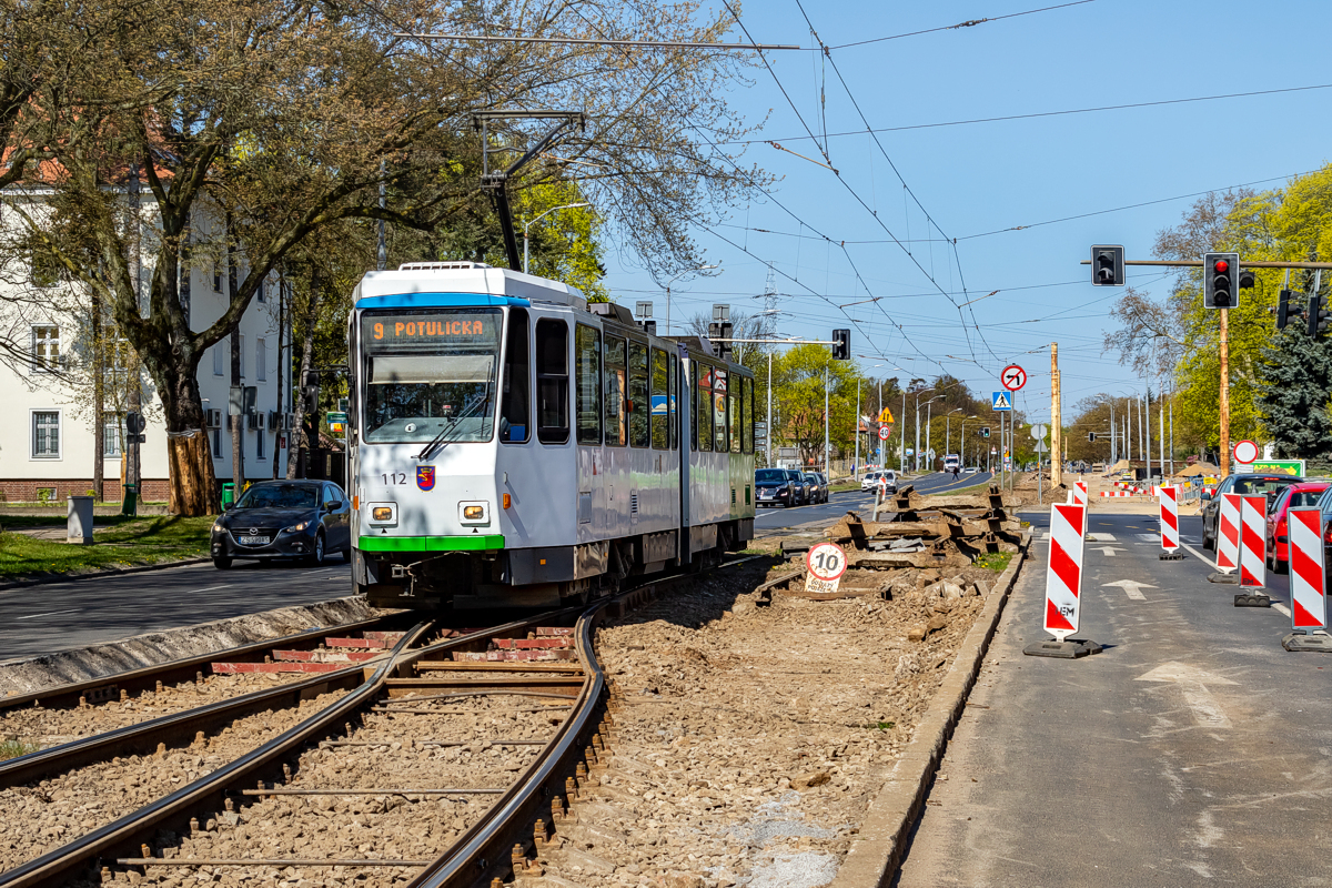 KT4Dt #112: Szczecin, al. Wojska Polskiego