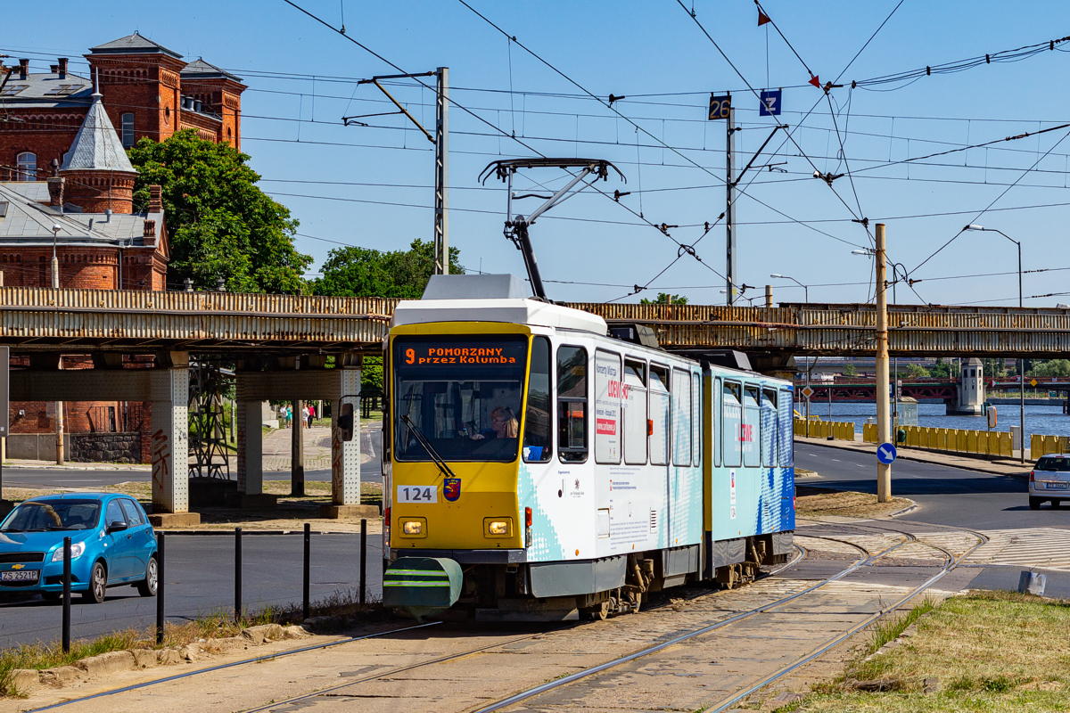 KT4Dt #124: Szczecin, ul. Kolumba 