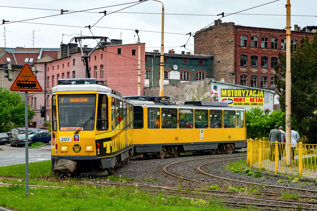 T6A2D #207+208: Szczecin, ul. Wawrzyniaka 