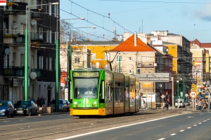 Combino #503: Poznań, ul. Głogowska 