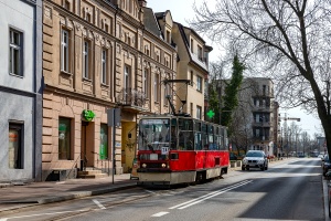 105N #338: Sosnowiec,  ul. Małachowskiego