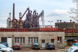 Huta Szczecin - główne wejście Huta Szczecin - główne wejście