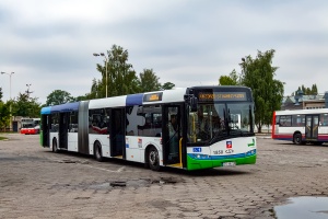Solaris Urbino 18 #1850: Szczecin, zajezdnia SPA Klonowica