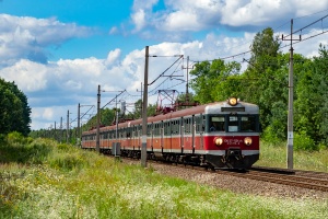 EN57-1124+894+1013: Jerzmanice Lubuskie - Gądków Wielki