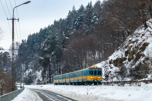 EN57-1293: Żegiestów - Żegiestów Zdrój