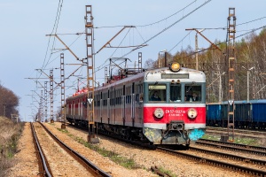 EN57-1327+673: Brzeszcze Kopalnia