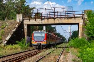 EN57-2046+792: Raszowa - podg. Kłodnica EN57-2046+792: Raszowa - podg. Kłodnica