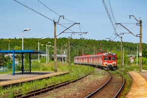 EN57-672+673: Chrzanów Śródmieście EN57-672+673: Chrzanów Śródmieście