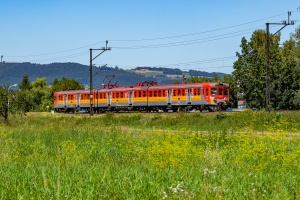 EN57-840: Nowy Sącz Chełmiec - Nowy Sącz Miasto