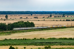 EN57-891+1265+EN71-043: Ługi Górzyckie - Górzyca EN57-891+1265+EN71-043: Ługi Górzyckie - Górzyca