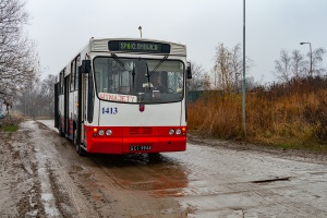 Jelcz 120M #1413: Szczecin, ul. Warcisława Jelcz 120M #1413: Szczecin, ul. Warcisława