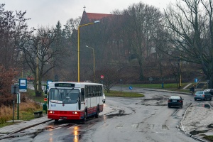 Jelcz 120M #1413: Szczecin, ul. Handlowa Jelcz 120M #1413: Szczecin, ul. Handlowa