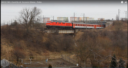 [VIDEO] BR232 583 z EuroCity rel. Szczecin Główny - Praha