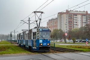 105Na #RZ207+RZ208: Kraków, ul. Srebrnych Orłów