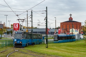 105Na #RZ216+217: Kraków, pętla Nowy Bieżanów