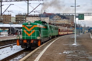 SM42-909+EU06-20: Szczecin Główny