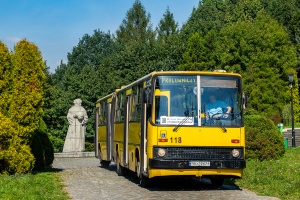 Ikarus 280.70E #118: Chorzów, Park Śląski Ikarus 280.70E #118: Chorzów, Park Śląski