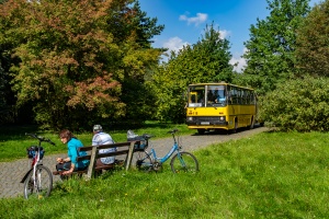 Ikarus 280.70E #118: Chorzów, Park Śląski Ikarus 280.70E #118: Chorzów, Park Śląski