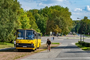 Ikarus 280.70E #118: Chorzów, al. Harcerska Ikarus 280.70E #118: Chorzów, al. Harcerska
