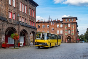 Ikarus 280.70E #118: Katowice, ul. Krawczyka Ikarus 280.70E #118: Katowice, ul. Krawczyka