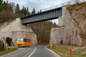 Ikarus 260.32 #DW 38E: Trutnov, ul. Královecká