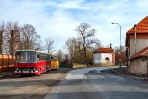 Ikarus 280.08A #8S3 2437: Kostelec nad Černými lesy, ul. Českobrodská Ikarus 280.08A #8S3 2437: Kostelec nad Černými lesy, ul. Českobrodská
