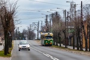 GT8N #1519: Ozorków, ul. Zgierska