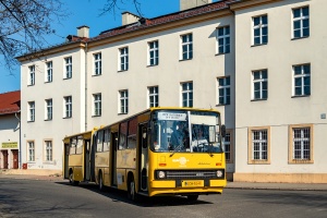 Ikarus 280.26 #4387: Jaworzno, Szczakowa Dworzec PKP 