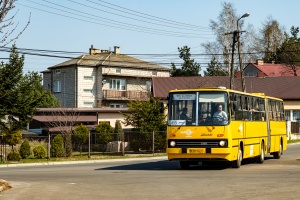 Ikarus 280.26 #4387: Bukowno, ul. Leśna 