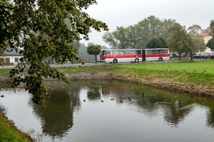 Ikarus 280.26 #34260: Niepołomice, ul. Zamkowa 
