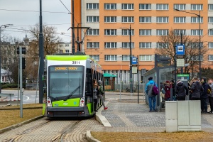 S111O #3011: Olsztyn, pętla Dworzec Główny S111O #3011: Olsztyn, pętla Dworzec Główny