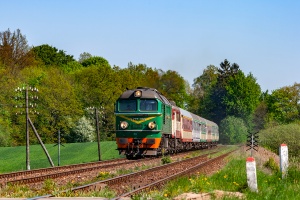 ST44-1103+EP07-1063: Suliszewo - Drawsko Pomorskie ST44-1103+EP07-1063: Suliszewo - Drawsko Pomorskie