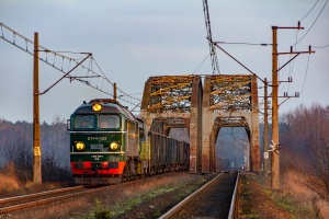 ST44-1103+SM42-826: Drawski Młyn - Krzyż ST44-1103+SM42-826: Drawski Młyn - Krzyż